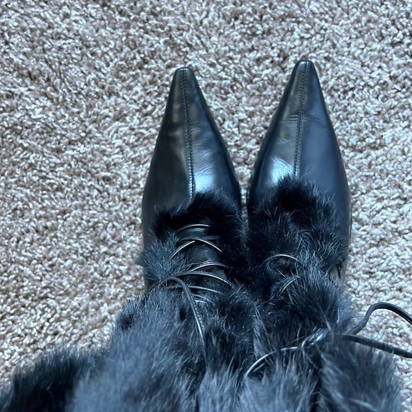 Enzo Angiolini Leather black boots in size 9M - Picture 4 of 10